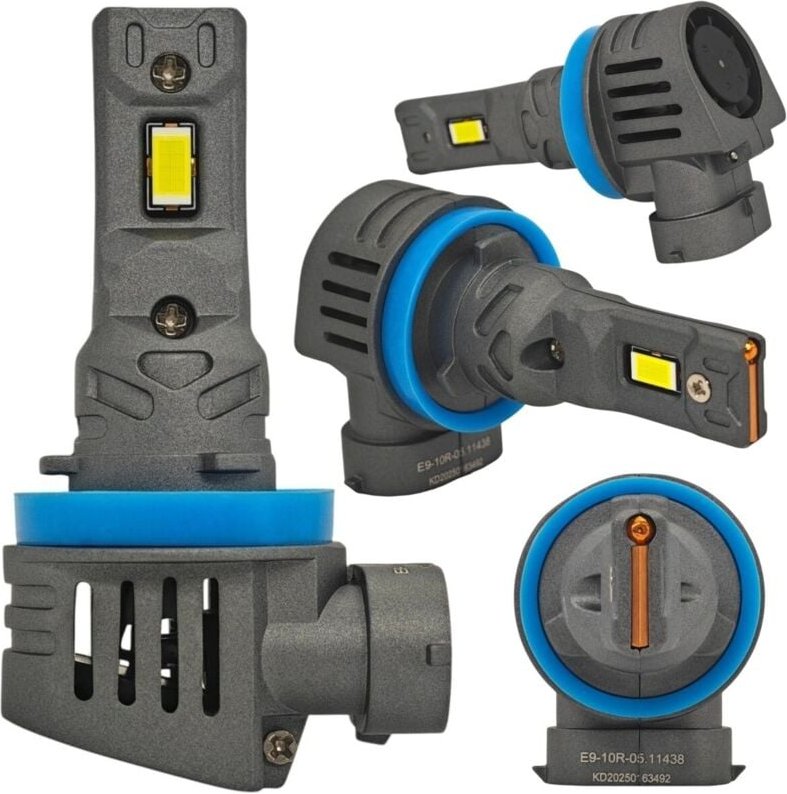 Stück H11 LED-Birnen 9V-32V CANBUS CSP 8000lm starkes Weiß