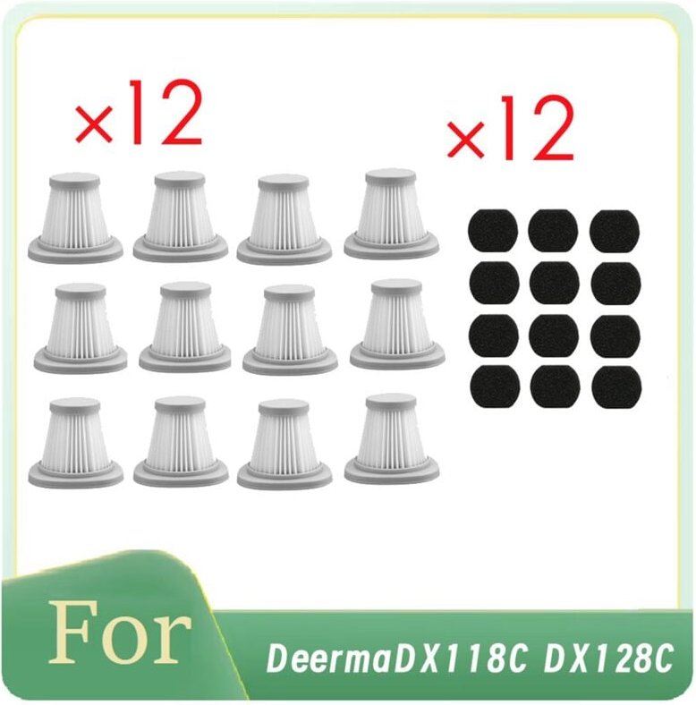 Thumbnail - 12 Stück Hepa-Filter Anti-Staub hepa für DX118C DX128C