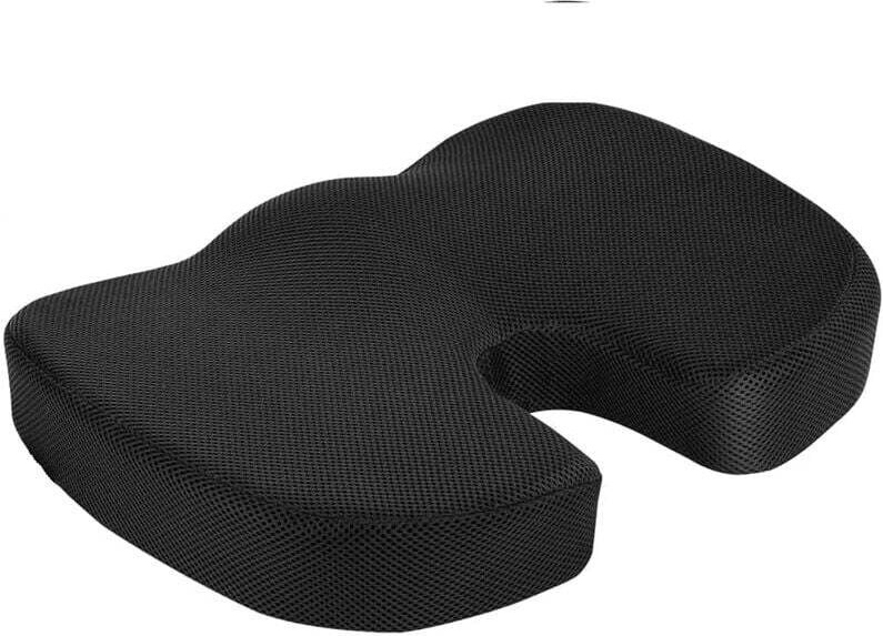 Ymyny - Memory Foam Kissen BeauErgo fs Ergonomisches Büro-Autositzkissen 45x35x7cm - Steißbeinkissen