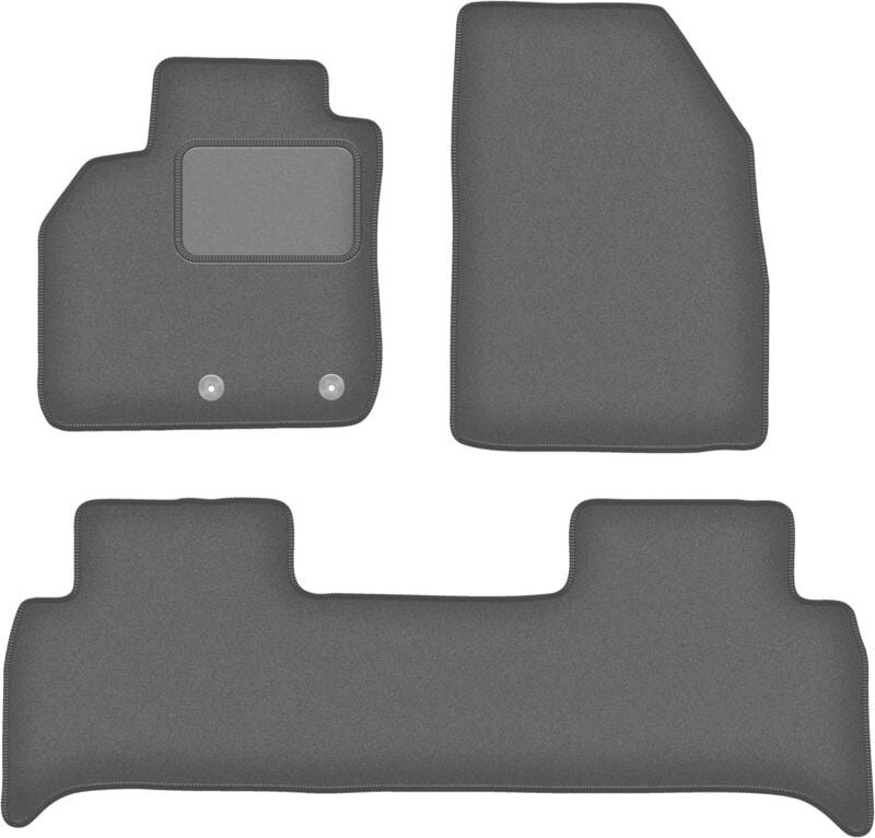 Graphit-Fußmatten für: Renault Scenic III Minivan (2009-2016)