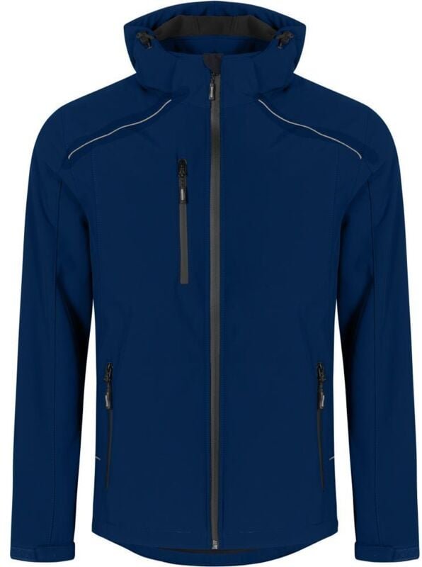 Thumbnail - Wintersoftshelljacke, navy, Gr.3XL