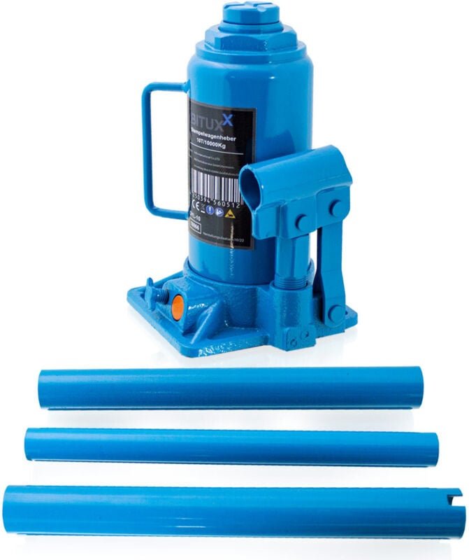 Bituxx - Hydraulischer Wagenheber Heber pkw Auto Car Jack bis 10T 10 Tonnen 10000kg