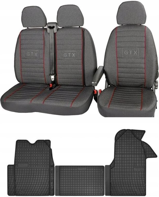 Satz Bezüge und Matten RENAULT MASTER 2 II 1999-2010