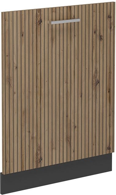 Thumbnail - Geschirrspülblende R-Line, Artisan-Eiche, 60 cm ohne Arbeitsplatte Vicco