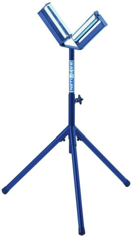 Thumbnail - Rollständer V-förmig 200mm Rollenbreite Höhenverst.670-1100mm