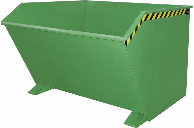 Bauer Kippbehälter GU 2000, lackiert, Resedagrün