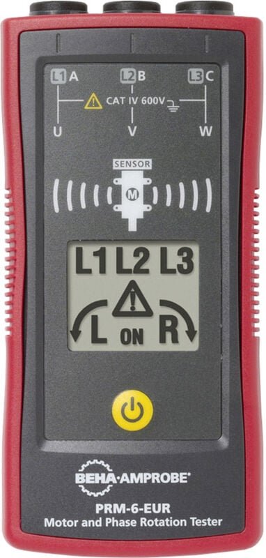 Beha Amprobe PRM-6-EUR KIT Drehfeldmessgerät CAT IV 600 V LCD