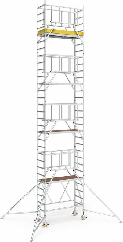 Iller Klappgerüste mit Sicherheitsaufbau 0,75x1,80m 9,60 m AH