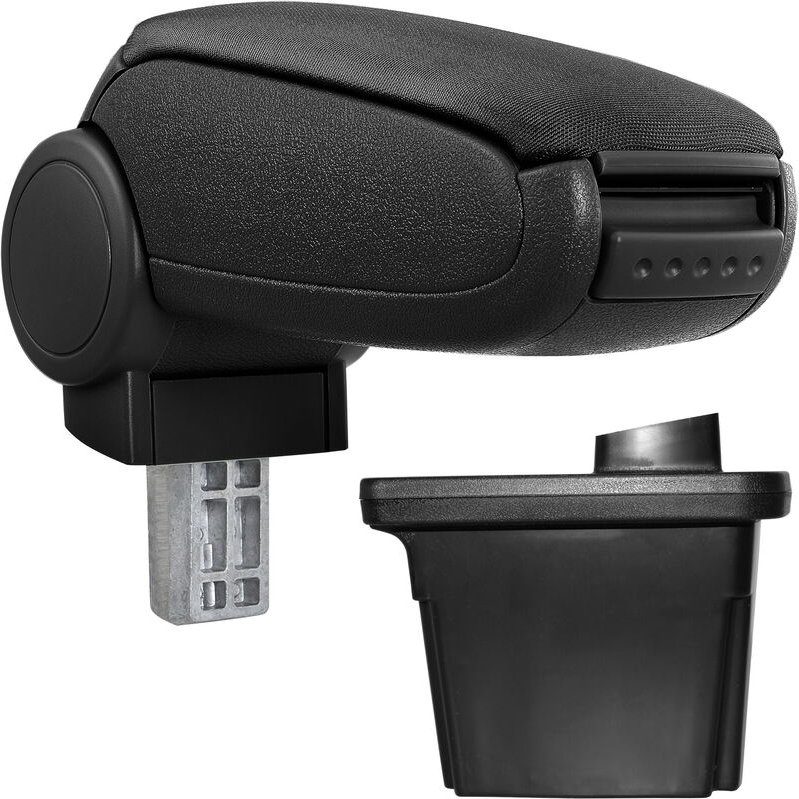 Pro.tec - Mittelarmlehne Hyundai i30 mit Staufach Textil Schwarz