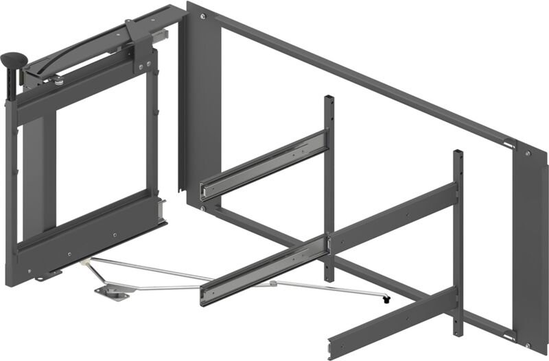Peka - Eckauszug Magic Corner Comfort kb 1000 mm links Anthrazit
