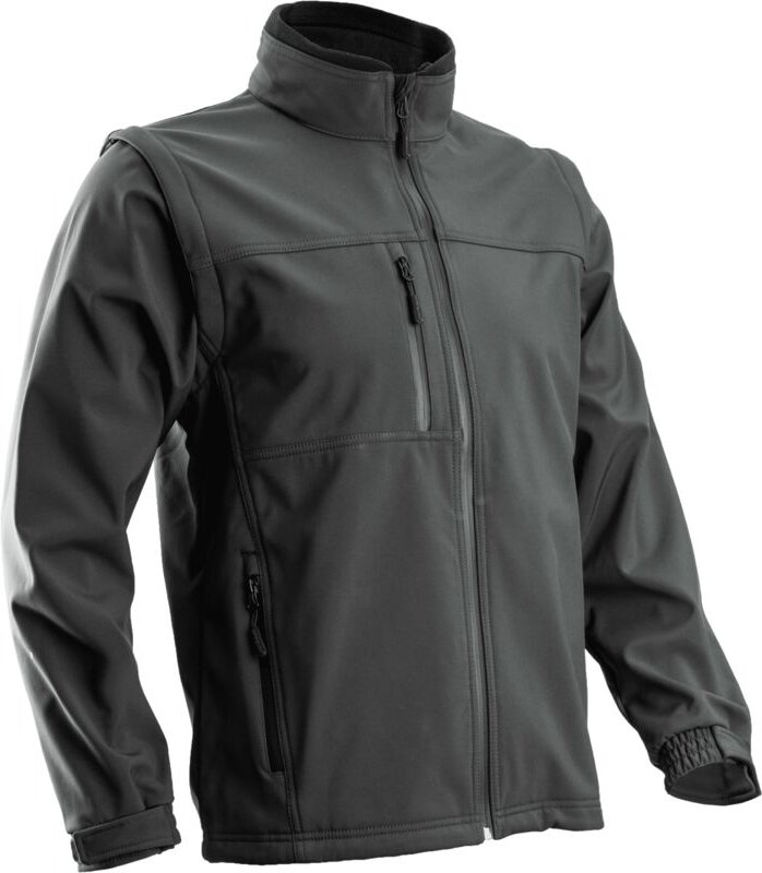 Arbeitssoftshelljacke YANG 2-in-1 - Anthrazit S - 40/42