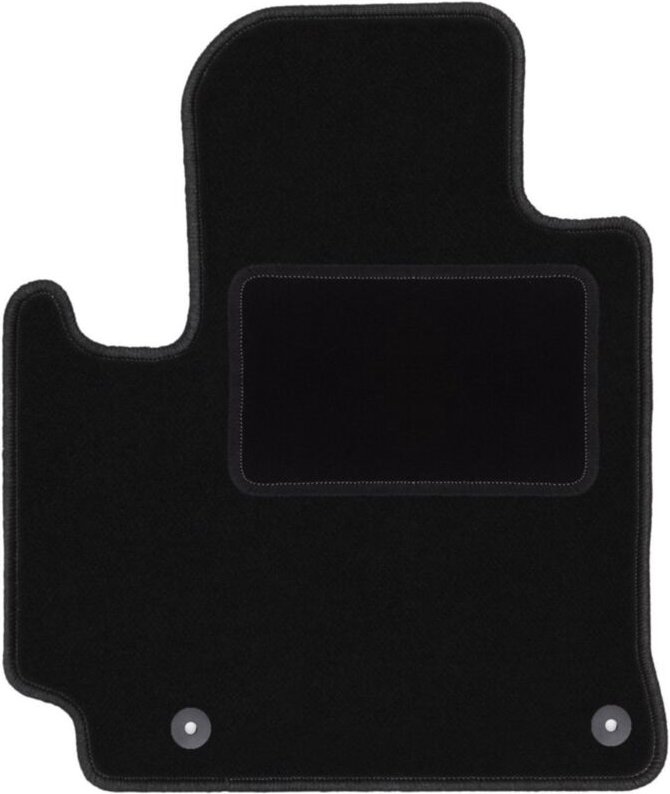 Fahrermatte schwarz für: Toyota RAV4 II 2WD 3-Türer (2001-2005)