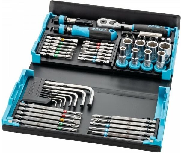 HAZET Steckschlüssel-Satz 1/4" 96-teilig, im SmartCase
