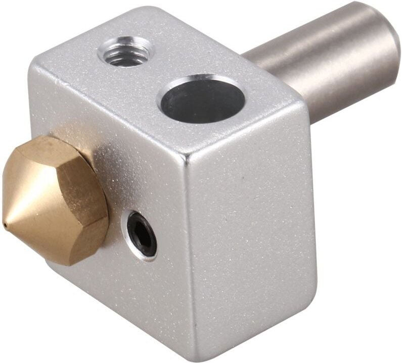 Thumbnail - MK10 Hotend Kit Für 3D Drucker M7 Düsen Und Schläuche Mit Ptfe Rohren Aluminium Heiz Blöcken Verbesserte Version M3 Ther...