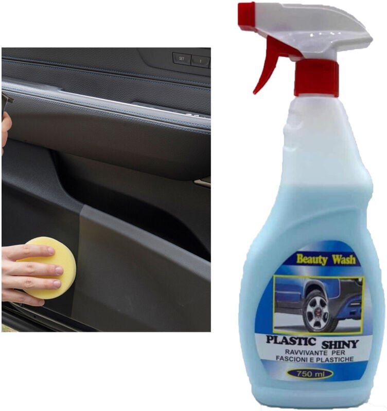 Trade Shop Traesio - Trade Shop - 750 ml belebendes Reinigungsspray für Auto-Radkästen und Kunststoffteile -