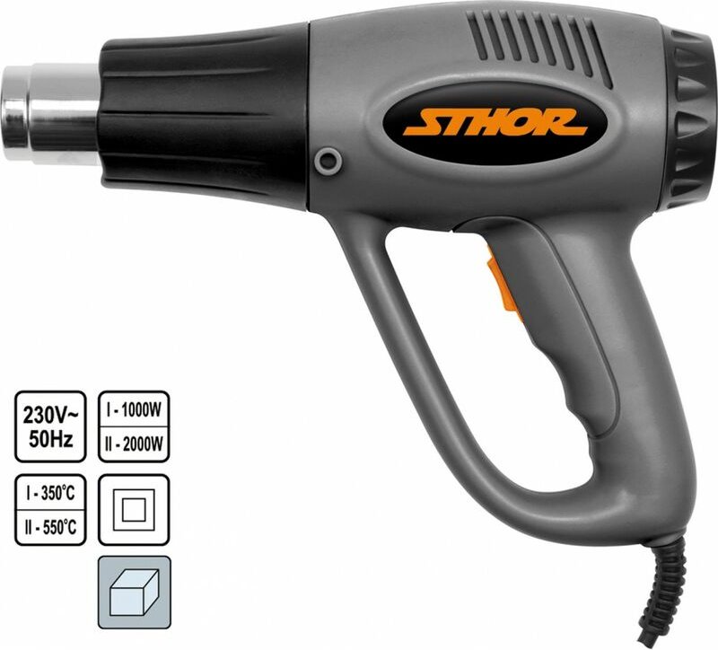 Heißluftpistole 2000 w 79320 Sthor