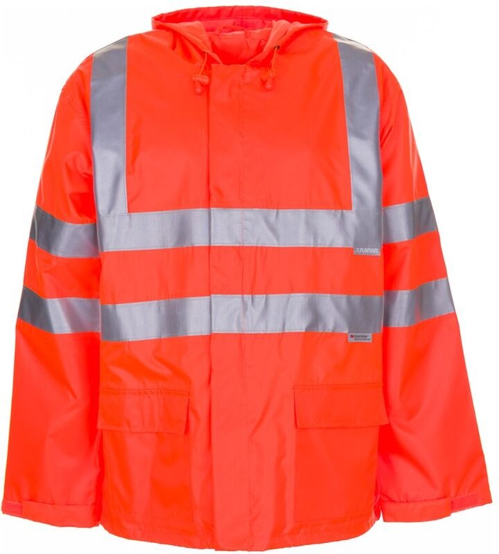 Warn Regenjacke wasserdicht Gr. 3XL orange - Planam