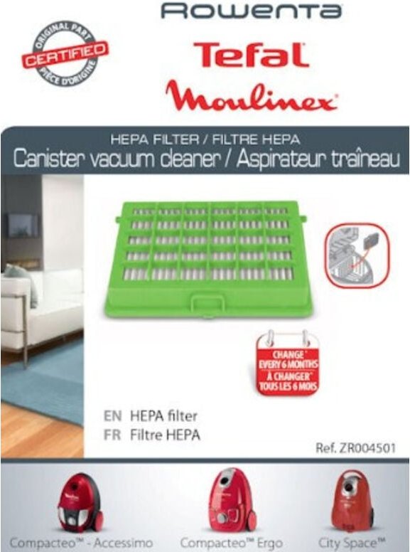 Ersatzteil - Filter Hepa - - tefal, rowenta, moulinex - 1019443662894796017