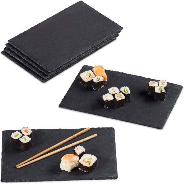 Schieferplatten langlich im 6er set 88