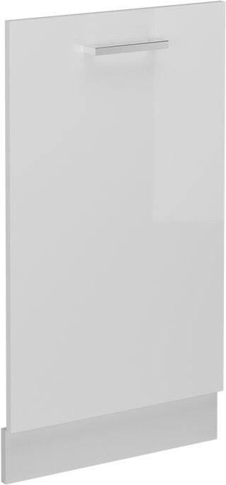 Geschirrspülblende R-Line, Weiß Hochglanz, 45 cm ohne Arbeitsplatte Vicco