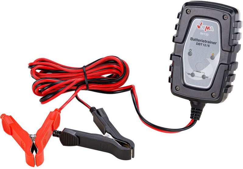 KFZ Batterietrainer Batterie Ladegerät 6 und 12 Volt Batterieladegerät Batterielader