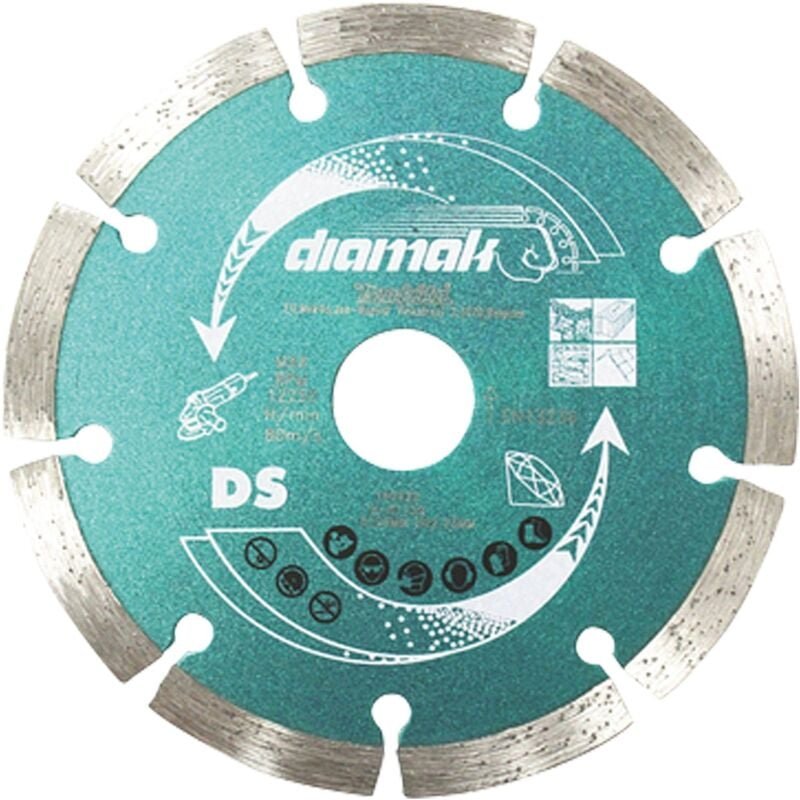 10x Diamantscheibe diamak 125 mm - D-62169 - Makita
