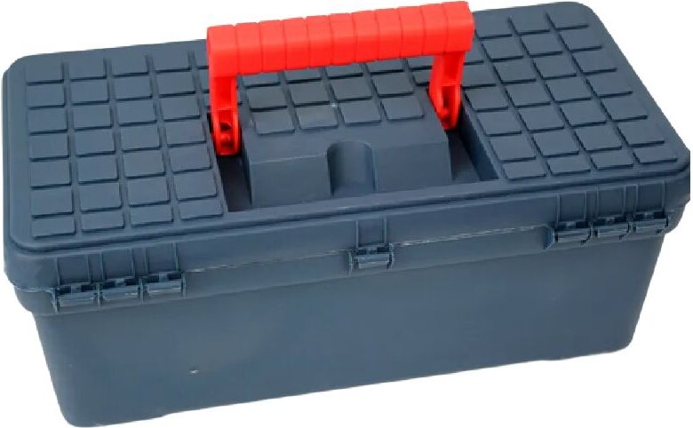 12,5 Zoll verstärkter multifunktionaler Werkzeugkasten aus Kunststoff - Dolaso