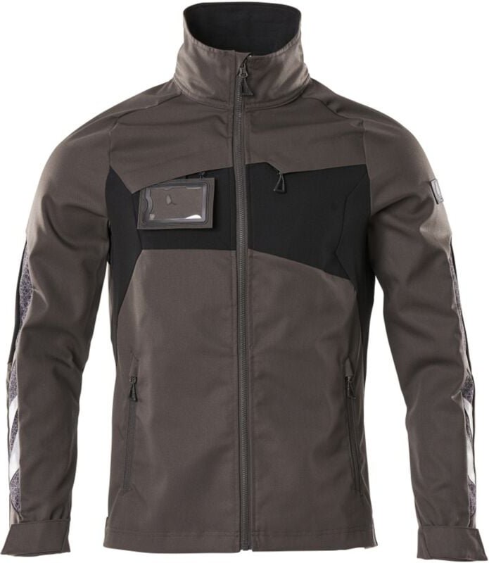 Accelerate Jacke Stretch Zones 18509 leichte und elastische Arbeitsjacke, Farbe: Dunkelanthrazit/Schwarz - 1809, Größe: ...