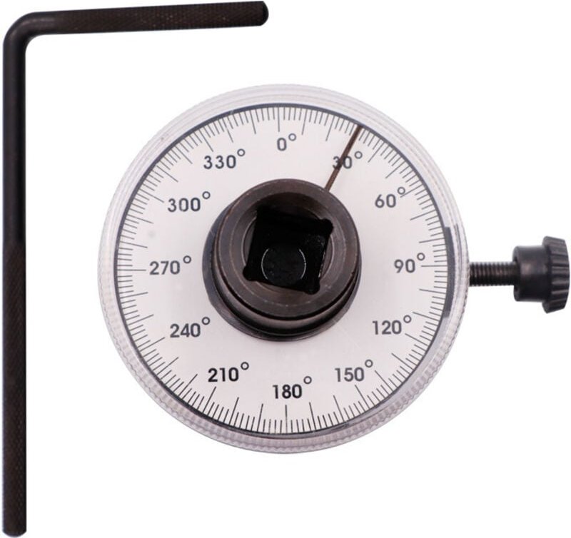 Drehwinkelanzeige, Drehmomentanzeige, Kiloschlüssel, Zeigerskala für Drehwinkelanzeige