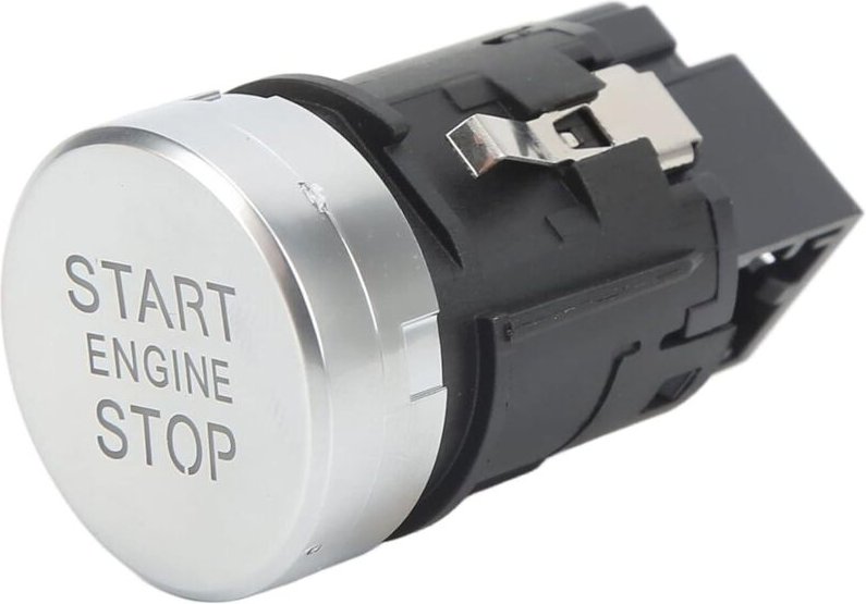 8K0905217A, Motorstart-Druckknopf, einfaches Design, hohe Empfindlichkeit, direkter Ersatz, lange Haltbarkeit, ABS-Stahl...
