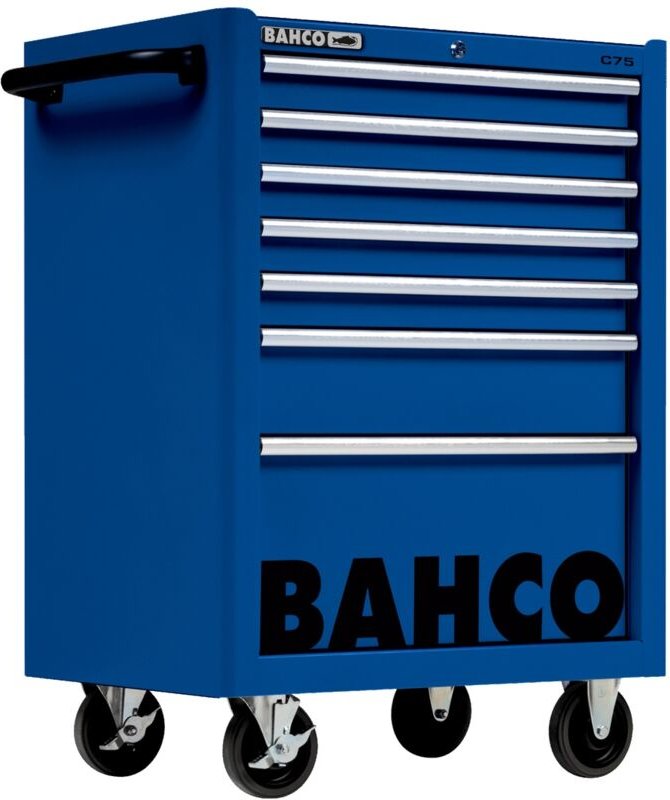 Bahco - Classic Werkstattwagen 26 mit 7 Schubladen, blau