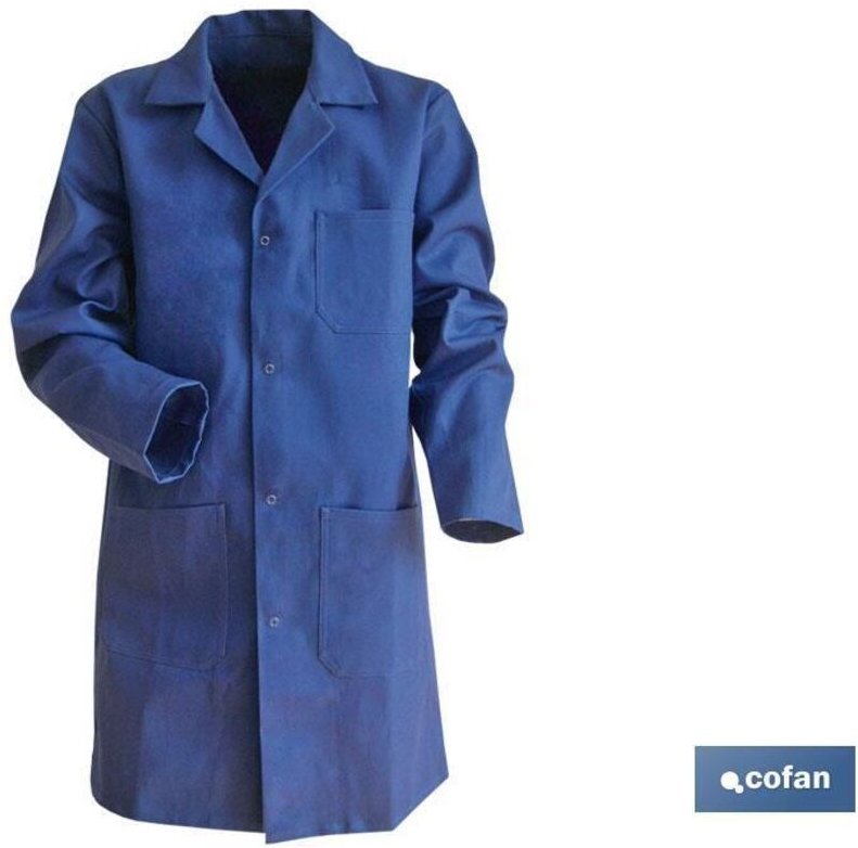 Dunkelblauer Limeur-Bademantel aus 100 % Baumwolle T-XXS