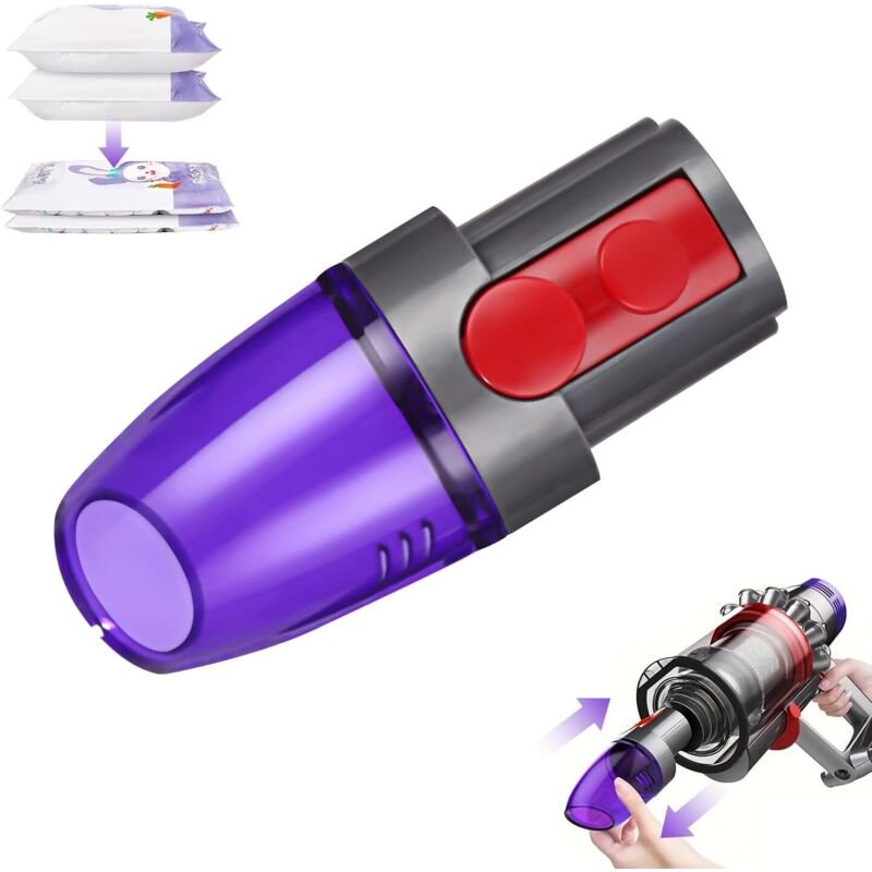 Thumbnail - Staubsaugerbeutel-Adapter, Zubehör für Dyson-Staubsauger. Saugkopf für Staubsaugerbeutel, maximal 26 mm. Kompatibel mit ...