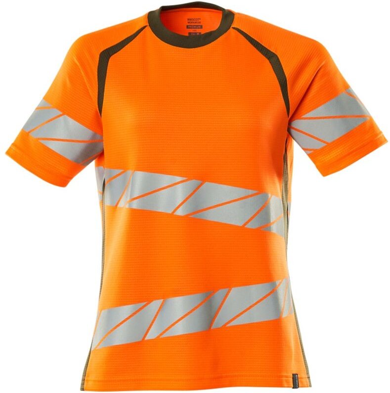 Mascot Damen-T-shirt 19092-771 M hi-vis orange/moosgrün