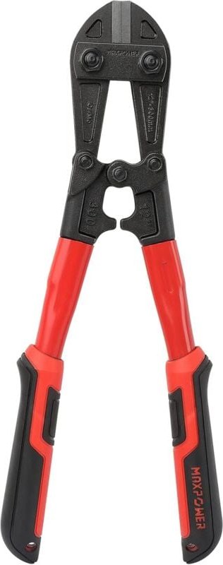 MAXPOWER 300mm Bolzenschneider Maximale Öffnungskapazität 15mm Komfortabler Griff Bolzenschneider 12 Zoll