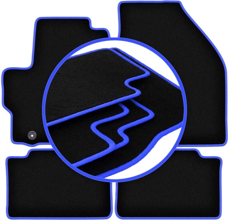 CARLUX-BLUE Autofußmatten für: Toyota Yaris Cross Crossover (2020-)