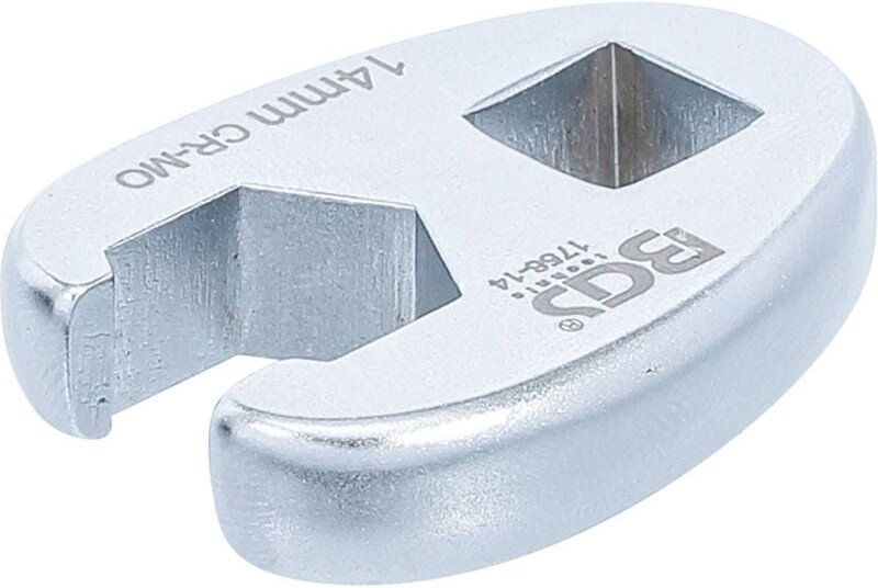 Hahnenfußschlüssel Antrieb Innenvierkant 10 mm (3/8") SW 14 mm