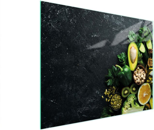 Glasschneidebrett 52x40 Avocado