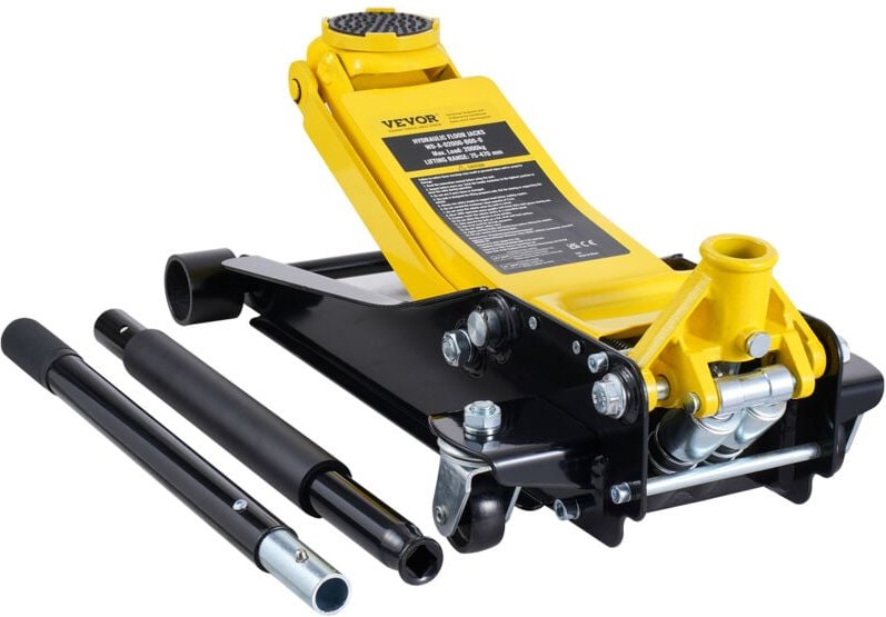 VEVOR hydraulischer Rangierwagenheber Wagenheber mit niedrigem Profil 2 t, hydraulischer Wagenheber aus Eisen hydraulisc...