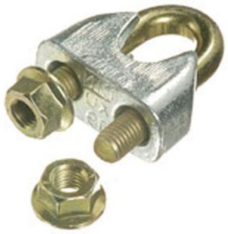 Din 1142 (ehem.) galZn Drahtseilk. 6mm/M6 1/ 4'