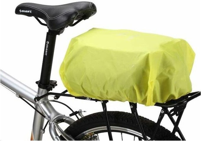 Universal Regenabdeckung Regenschutz Regenhülle für Fahrradtasche Gepäcktasche grün