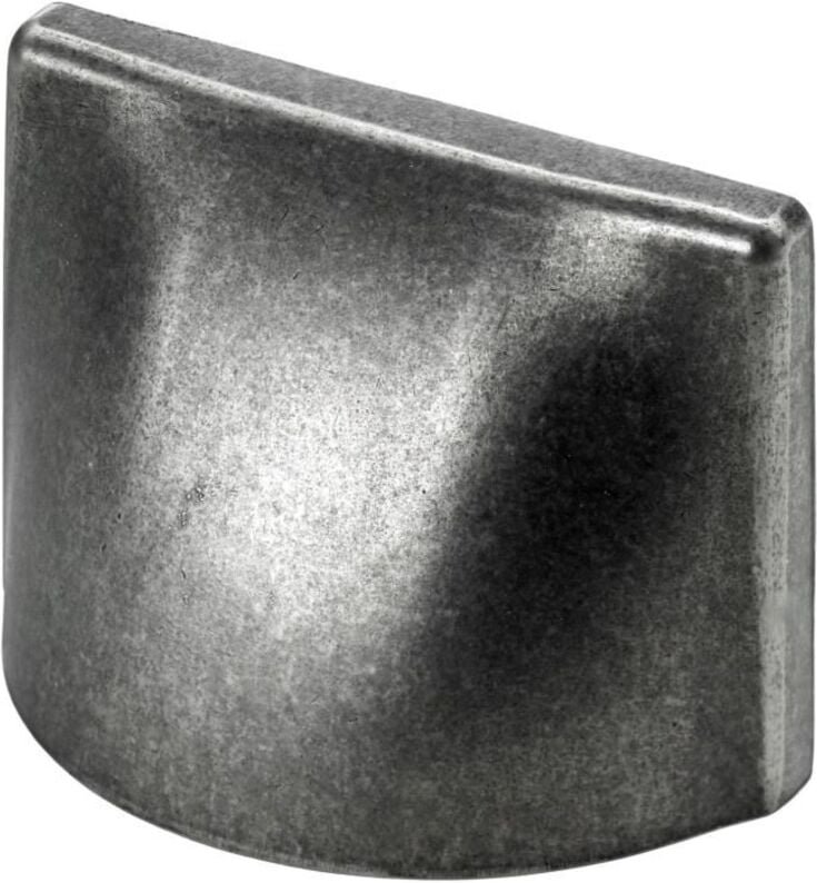 Möbelgriff Aluminium brüniert silber 40 x 60 x 26 mm - 1 Stück Möbelgriff - Hettich