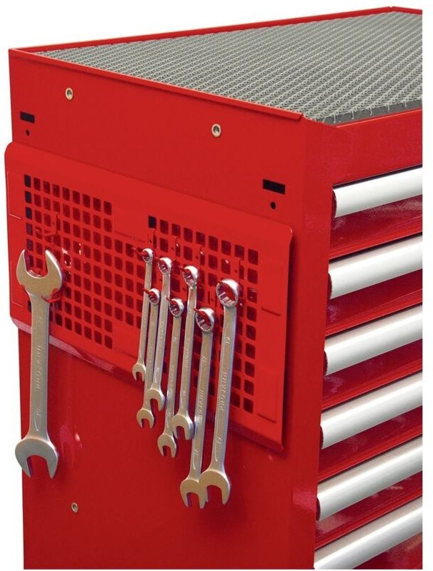 Projahn magnetische Lochwand 450 mm incl.10 Haken, max.6kg