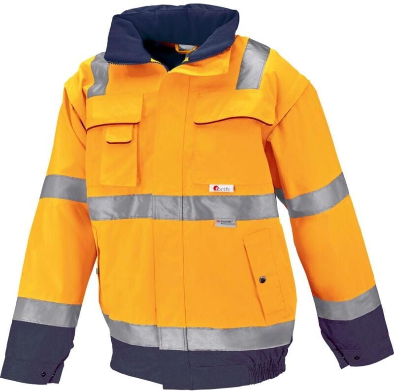Warnjacke arthur, orange/marine, Gr.2XL Fortis