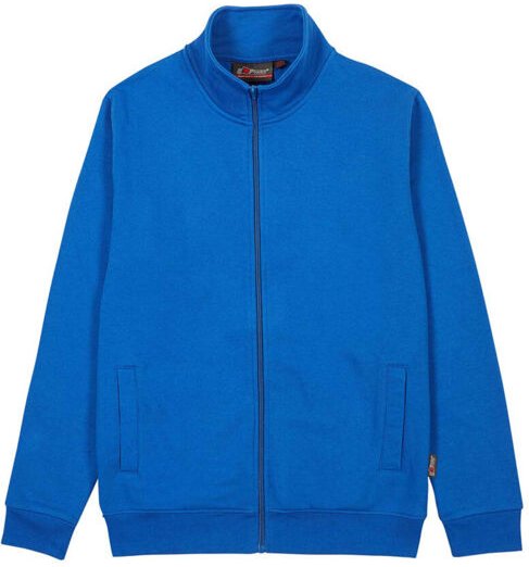 Arbeits-Sweatshirt mit Reißverschluss SOTRA – Königsblau, Packung zu 25 – 3XL