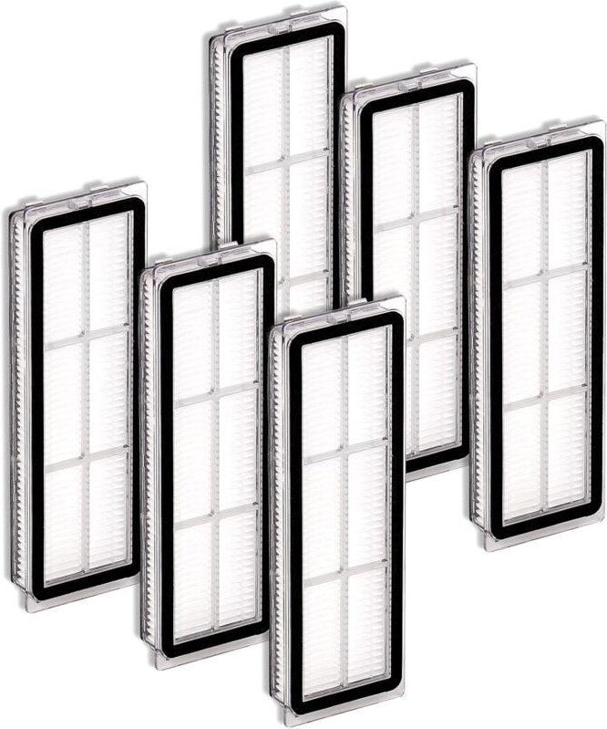 6 Stück HEPA-Filter, kompatibel mit X10/S10 Plus/L10S Ultra, Ersatzfilter