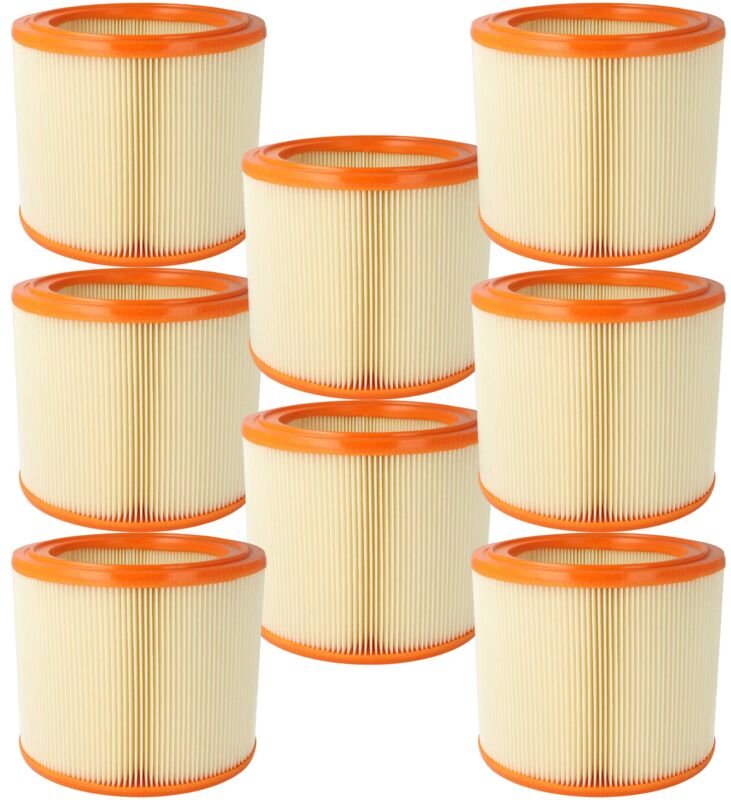 vhbw 8x Lamellenfilter kompatibel mit Hilti WVC-40 Handstaubsauger