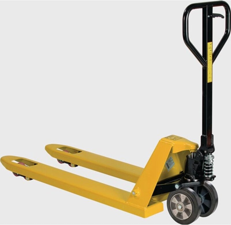 Thumbnail - Gabelhubwagen Gabel-L.1150mm Trgf.2200kg STA signalgelb Vollgummi/Polyurethan - TAB410V00LA