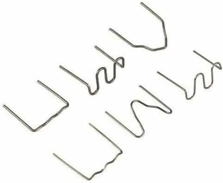 600 Stück heiße Edelstahl-Klammern, Schweißer-Klammern – für die Reparatur von Kunststoffschweißungen an Autos - Lablanc