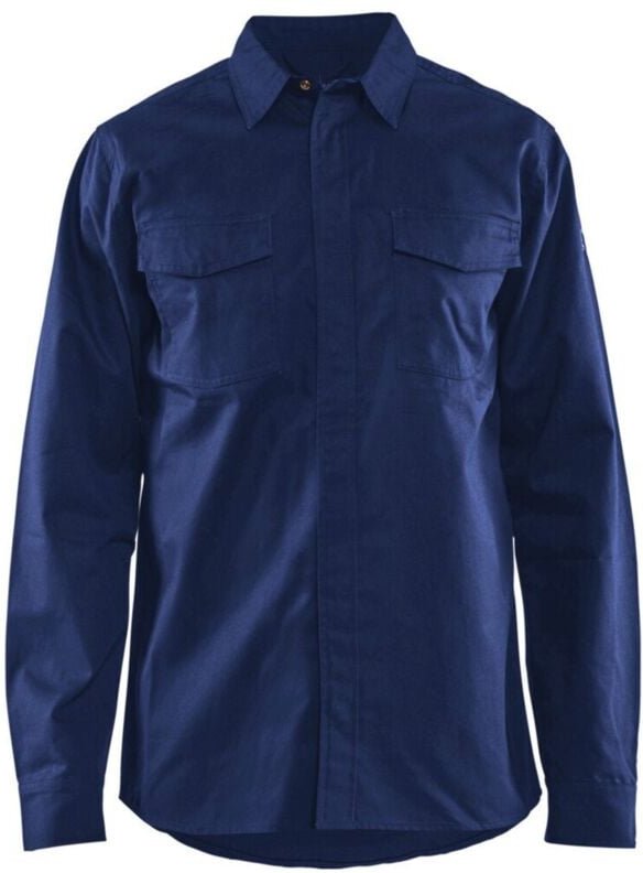 Blakläder Flammschutz-Hemd, marineblau, Unisex-Größe: xl